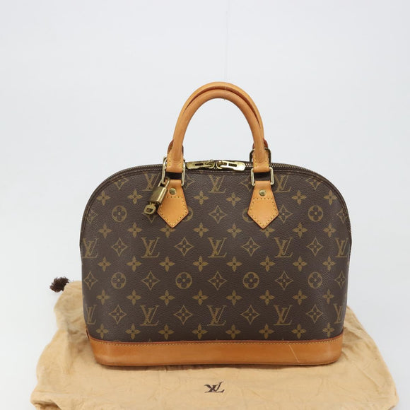 LOUIS VUITTON Monogram Alma Hand Bag M51130 LV Auth 187093A