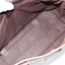 GUCCI GG Supreme Tote Bag PVC Beige Silver 114595 Auth 187099-11