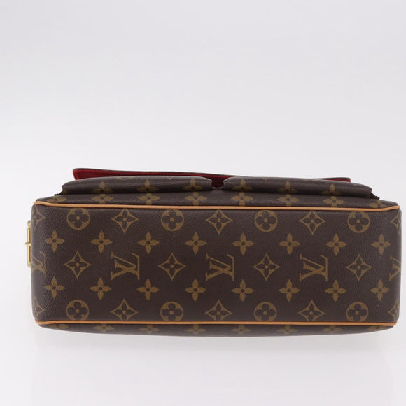 LOUIS VUITTON Monogram Viva Cite GM Shoulder Bag M51163 LV Auth 187103SAV