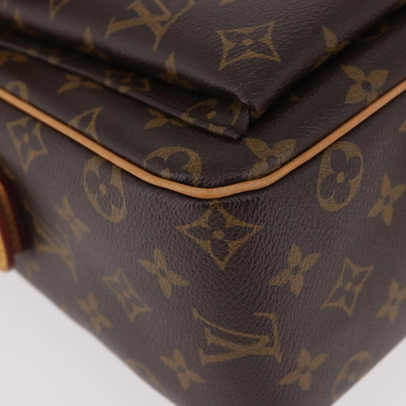 LOUIS VUITTON Monogram Viva Cite GM Shoulder Bag M51163 LV Auth 187103SAV
