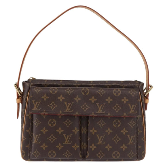 LOUIS VUITTON Monogram Viva Cite GM Shoulder Bag M51163 LV Auth 187103SAV