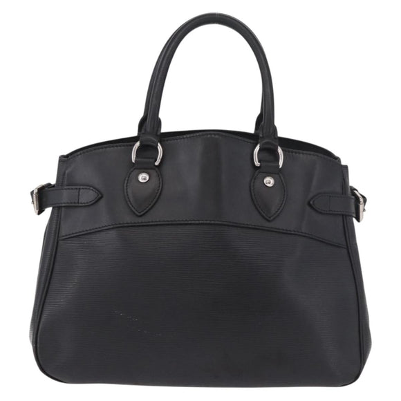 LOUIS VUITTON Epi Passy PM Hand Bag Black M59262 LV Auth 187104
