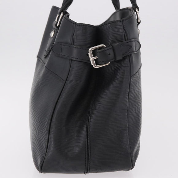 LOUIS VUITTON Epi Passy PM Hand Bag Black M59262 LV Auth 187104