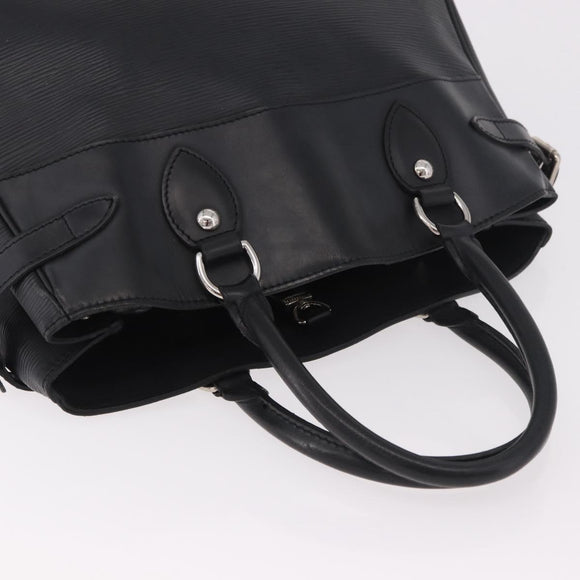 LOUIS VUITTON Epi Passy PM Hand Bag Black M59262 LV Auth 187104