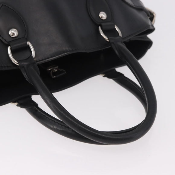 LOUIS VUITTON Epi Passy PM Hand Bag Black M59262 LV Auth 187104