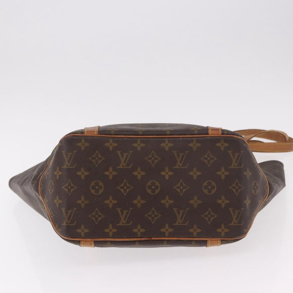 LOUIS VUITTON Monogram Sac Shopping Tote Bag M51108 LV Auth 187105