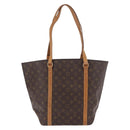 LOUIS VUITTON Monogram Sac Shopping Tote Bag M51108 LV Auth 187105-2