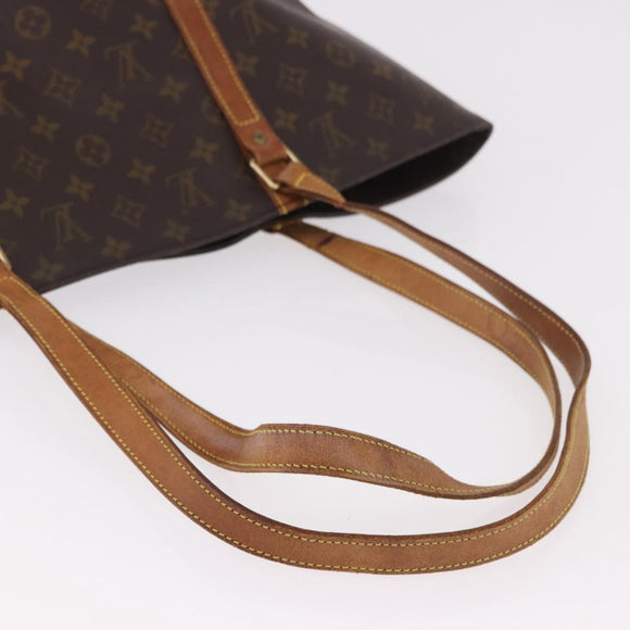 LOUIS VUITTON Monogram Sac Shopping Tote Bag M51108 LV Auth 187105