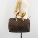 LOUIS VUITTON Monogram Speedy 35 Hand Bag M41524 LV Auth 187106SAV-24