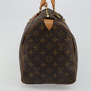 LOUIS VUITTON Monogram Speedy 35 Hand Bag M41524 LV Auth 187106SAV-3