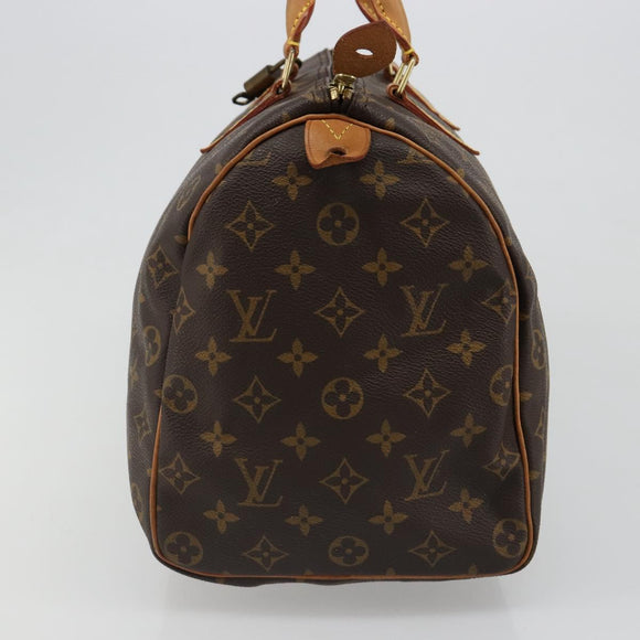LOUIS VUITTON Monogram Speedy 35 Hand Bag M41524 LV Auth 187106SAV