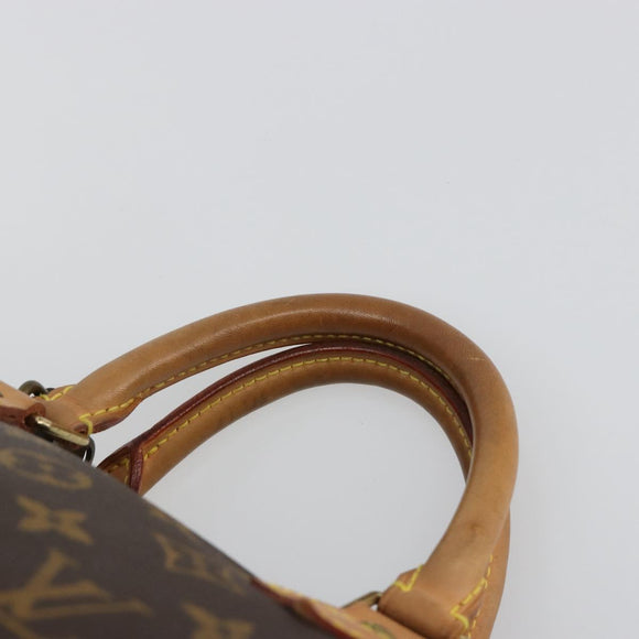 LOUIS VUITTON Monogram Speedy 35 Hand Bag M41524 LV Auth 187106SAV