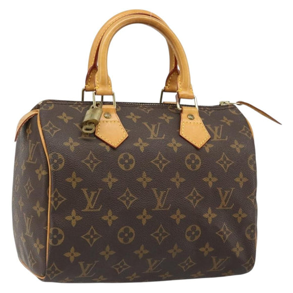 LOUIS VUITTON Monogram Speedy 25 Hand Bag M41528 LV Auth 187107SAM