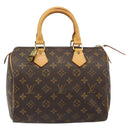 LOUIS VUITTON Monogram Speedy 25 Hand Bag M41528 LV Auth 187107SAM-13