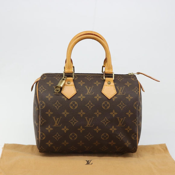 LOUIS VUITTON Monogram Speedy 25 Hand Bag M41528 LV Auth 187107SAM