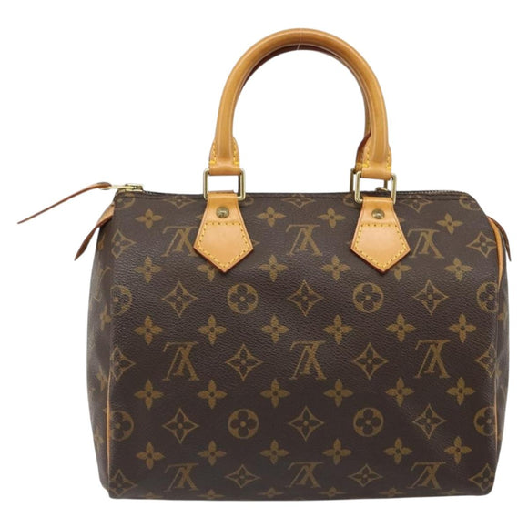 LOUIS VUITTON Monogram Speedy 25 Hand Bag M41528 LV Auth 187107SAM