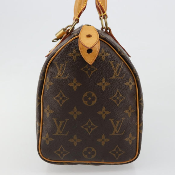 LOUIS VUITTON Monogram Speedy 25 Hand Bag M41528 LV Auth 187107SAM