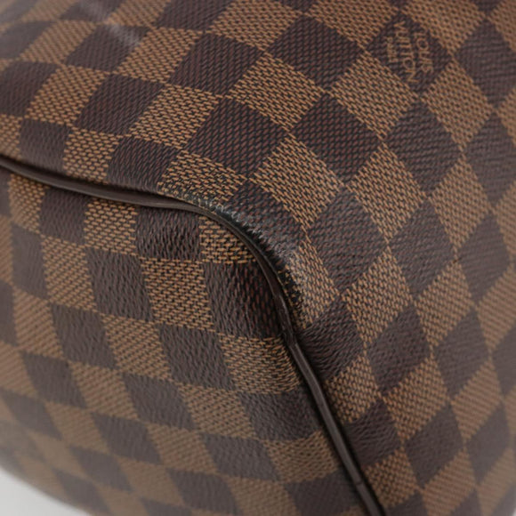 LOUIS VUITTON Damier Ebene Speedy 35 Hand Bag N41363 LV Auth 187109SAM