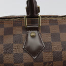LOUIS VUITTON Damier Ebene Speedy 35 Hand Bag N41363 LV Auth 187109SAM-19