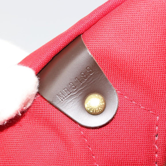 LOUIS VUITTON Damier Ebene Speedy 35 Hand Bag N41363 LV Auth 187109SAM