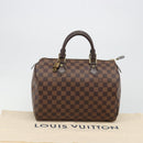 LOUIS VUITTON Damier Ebene Speedy 35 Hand Bag N41363 LV Auth 187109SAM-12