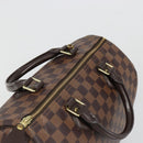 LOUIS VUITTON Damier Ebene Speedy 35 Hand Bag N41363 LV Auth 187109SAM-6
