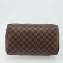 LOUIS VUITTON Damier Ebene Speedy 35 Hand Bag N41363 LV Auth 187109SAM-5
