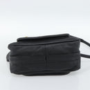 Chloe Paraty Hand Bag Leather 2way Black Gold Auth 187112A-5