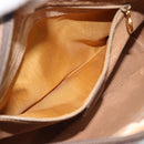 GUCCI GG Supreme Web Sherry Line Bag PVC Beige Gold 001 113 6472 Auth 187114-20