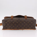 LOUIS VUITTON Monogram Gibeciere GM Shoulder Bag M42246 LV Auth 187115-5