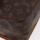 LOUIS VUITTON Monogram Gibeciere GM Shoulder Bag M42246 LV Auth 187115-15