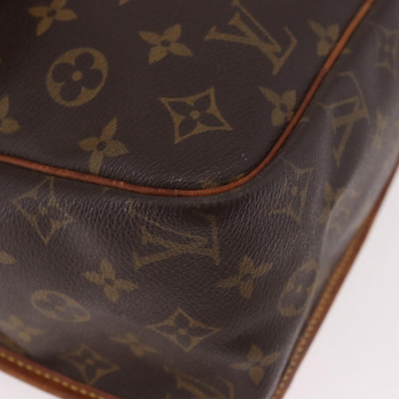 LOUIS VUITTON Monogram Gibeciere GM Shoulder Bag M42246 LV Auth 187115
