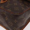 LOUIS VUITTON Monogram Gibeciere GM Shoulder Bag M42246 LV Auth 187115-16