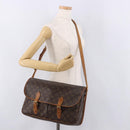 LOUIS VUITTON Monogram Gibeciere GM Shoulder Bag M42246 LV Auth 187115-28