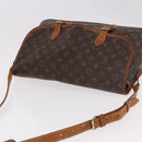 LOUIS VUITTON Monogram Gibeciere GM Shoulder Bag M42246 LV Auth 187115-7