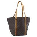 LOUIS VUITTON Monogram Sac Shopping Tote Bag M51108 LV Auth 187116-1