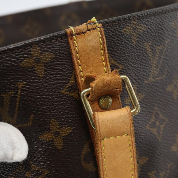 LOUIS VUITTON Monogram Sac Shopping Tote Bag M51108 LV Auth 187116