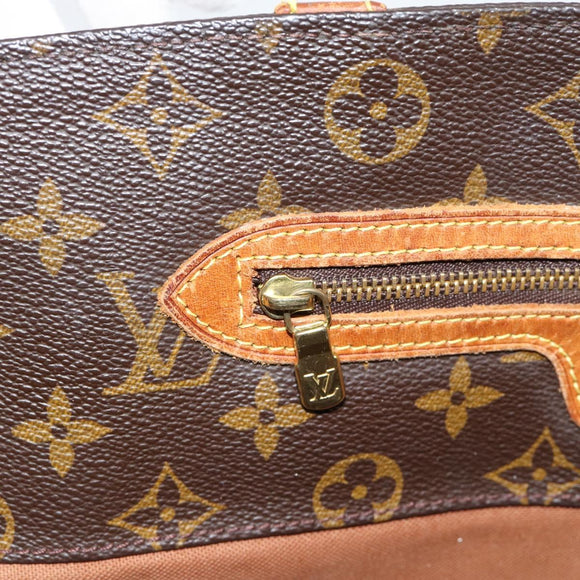 LOUIS VUITTON Monogram Sac Shopping Tote Bag M51108 LV Auth 187116