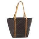 LOUIS VUITTON Monogram Sac Shopping Tote Bag M51108 LV Auth 187116-2