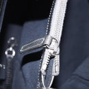 CHANEL Matelasse Chain Me Shoulder Bag Leather Silver CC Auth 187120SAV-22