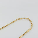 CHANEL Mademoiselle Chain Shoulder Bag Lamb Skin Beige Gold CC Auth 187124SAV-14