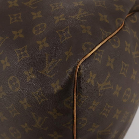 LOUIS VUITTON Monogram Keepall 55 Boston Bag M41424 LV Auth 187125