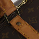 LOUIS VUITTON Monogram Keepall 55 Boston Bag M41424 LV Auth 187125-14