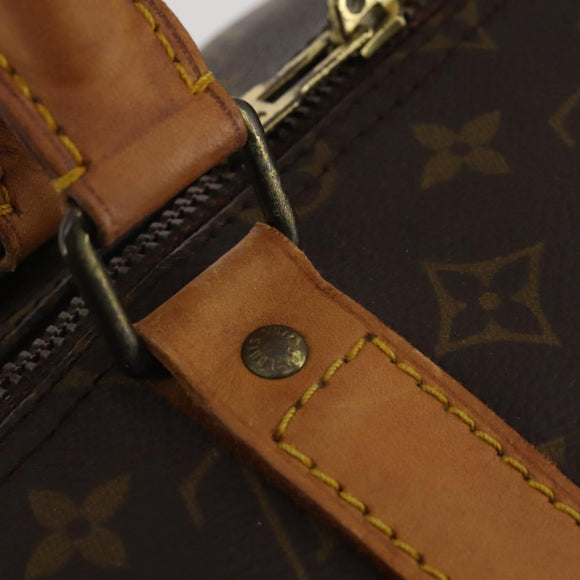LOUIS VUITTON Monogram Keepall 55 Boston Bag M41424 LV Auth 187125