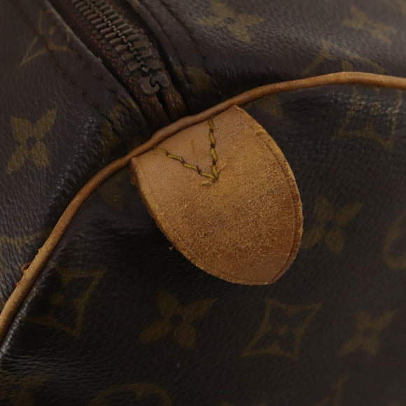 LOUIS VUITTON Monogram Keepall 55 Boston Bag M41424 LV Auth 187125