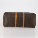 LOUIS VUITTON Monogram Keepall 55 Boston Bag M41424 LV Auth 187125-9