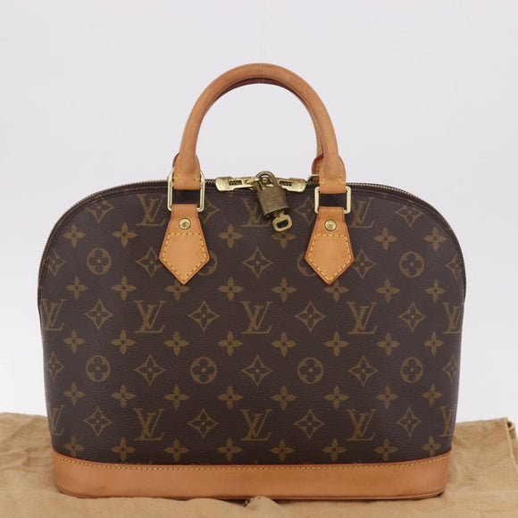 LOUIS VUITTON Monogram Alma Hand Bag M51130 LV Auth 187127V