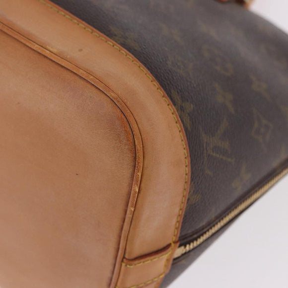 LOUIS VUITTON Monogram Alma Hand Bag M51130 LV Auth 187131