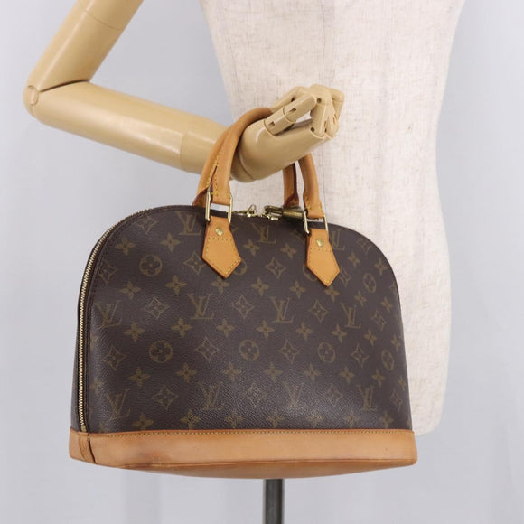 LOUIS VUITTON Monogram Alma Hand Bag M51130 LV Auth 187131