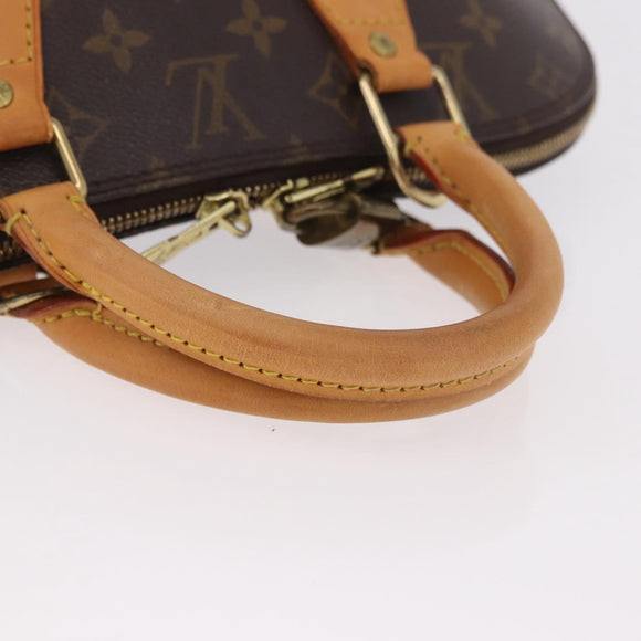 LOUIS VUITTON Monogram Alma Hand Bag M51130 LV Auth 187131